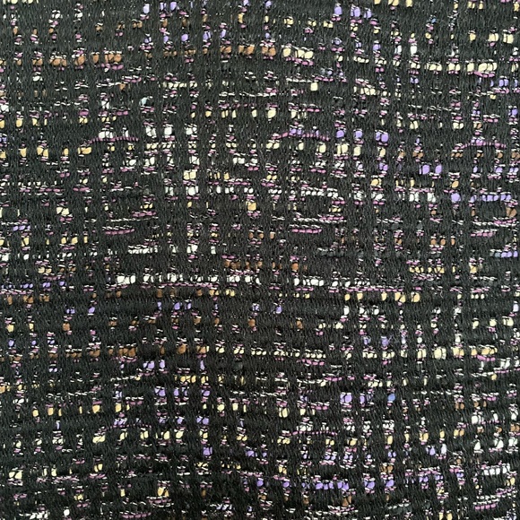 Ann Taylor Purple/Black Tweed Pencil Skirt - Picture 3 of 8